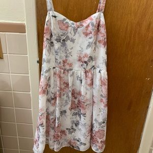 Garage sweetheart floral dress